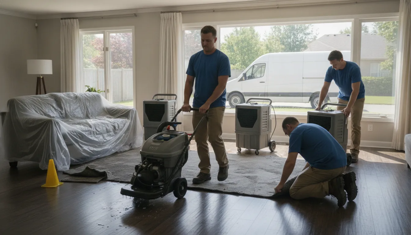 Water Damage Restoration in Carey